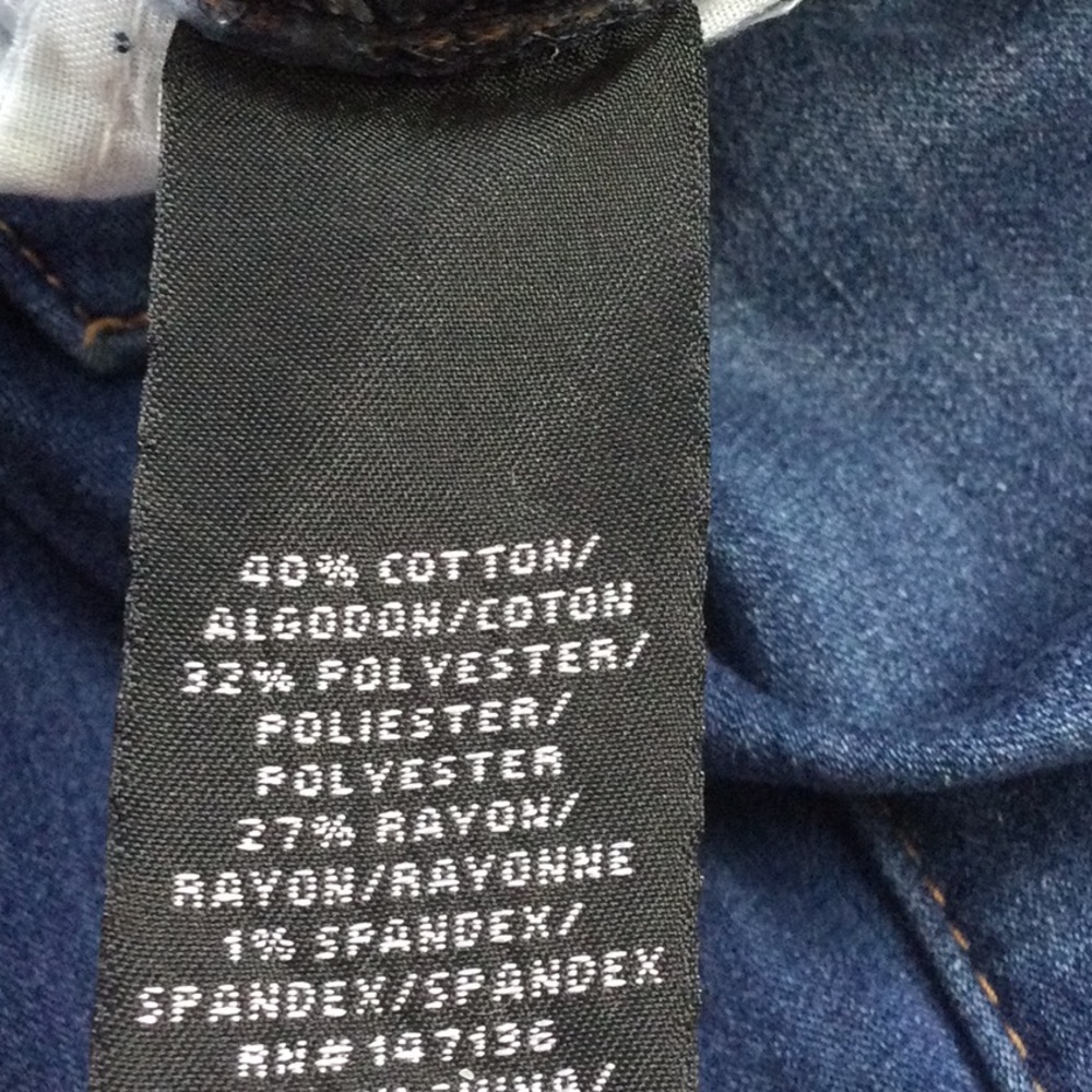 1822 Jeans Size 4 Skinny - Picture 6 of 7
